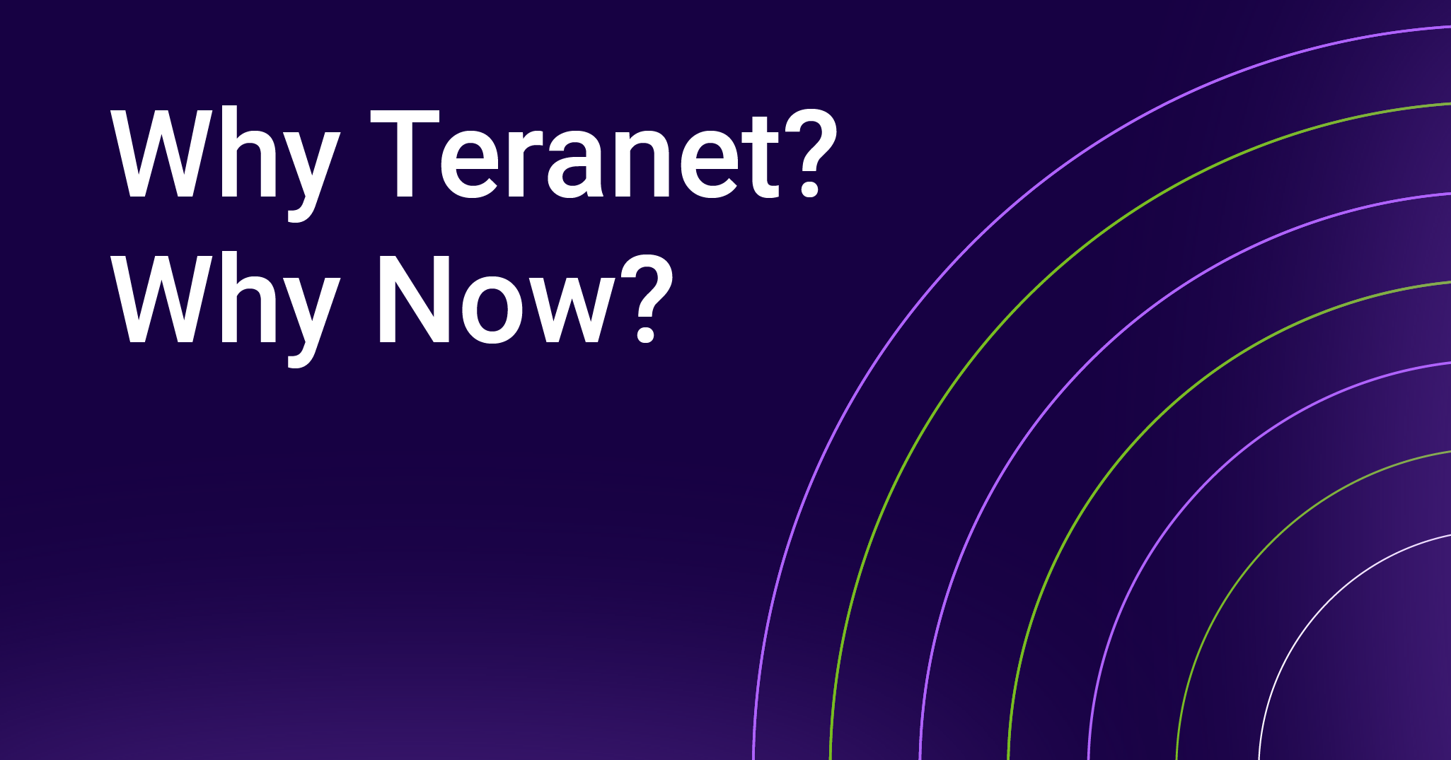 Why Teranet? Why Now? - Blog Image - May 5 Why Teranet. Why Noe. Blog Image.