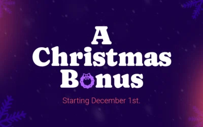 A Christmas Bonus: Win BIG this Holiday Season.